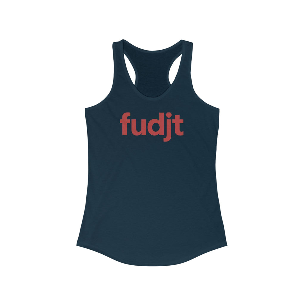 Red fudjt logo Women's Racerback Tank, Perfect Relaxed Fit | 5 Colors