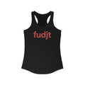 Red fudjt logo Women's Racerback Tank, Perfect Relaxed Fit | 5 Colors