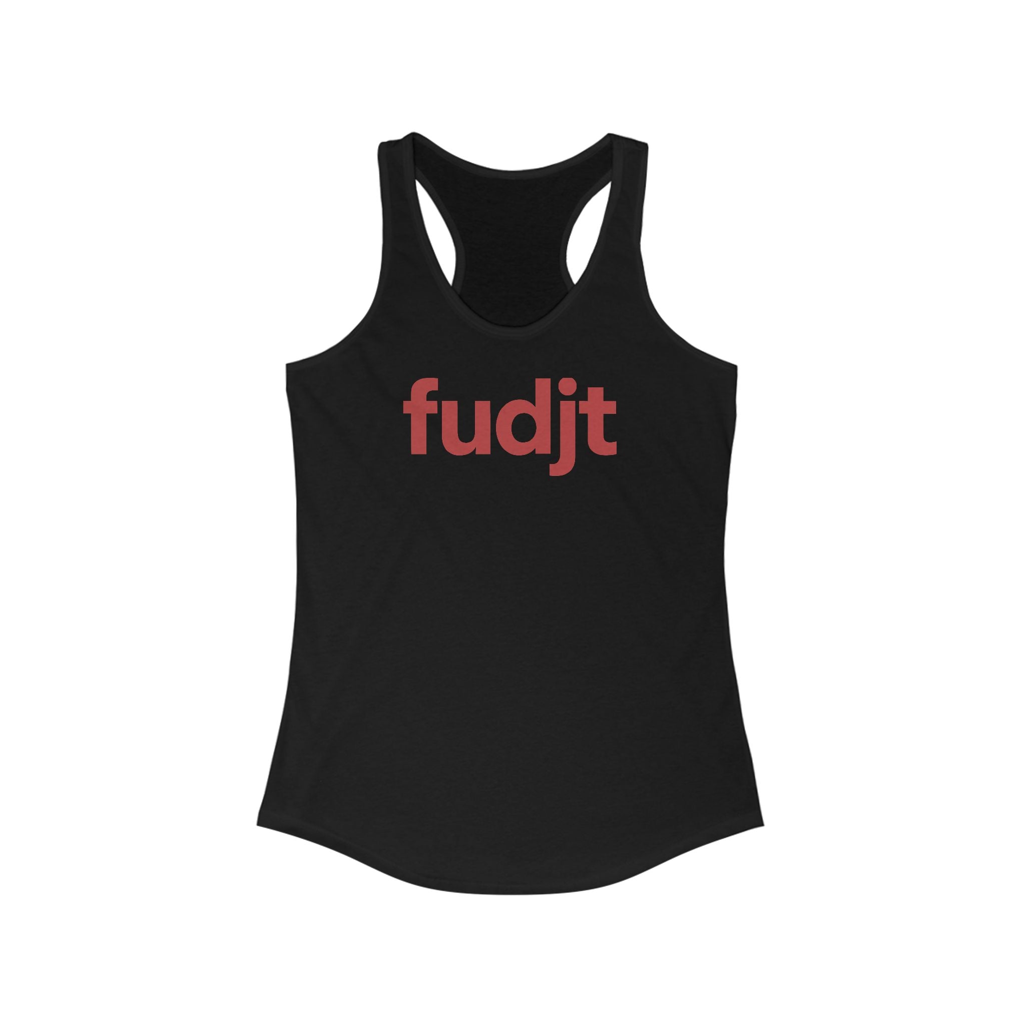 Red fudjt logo Women's Racerback Tank, Perfect Relaxed Fit | 5 Colors
