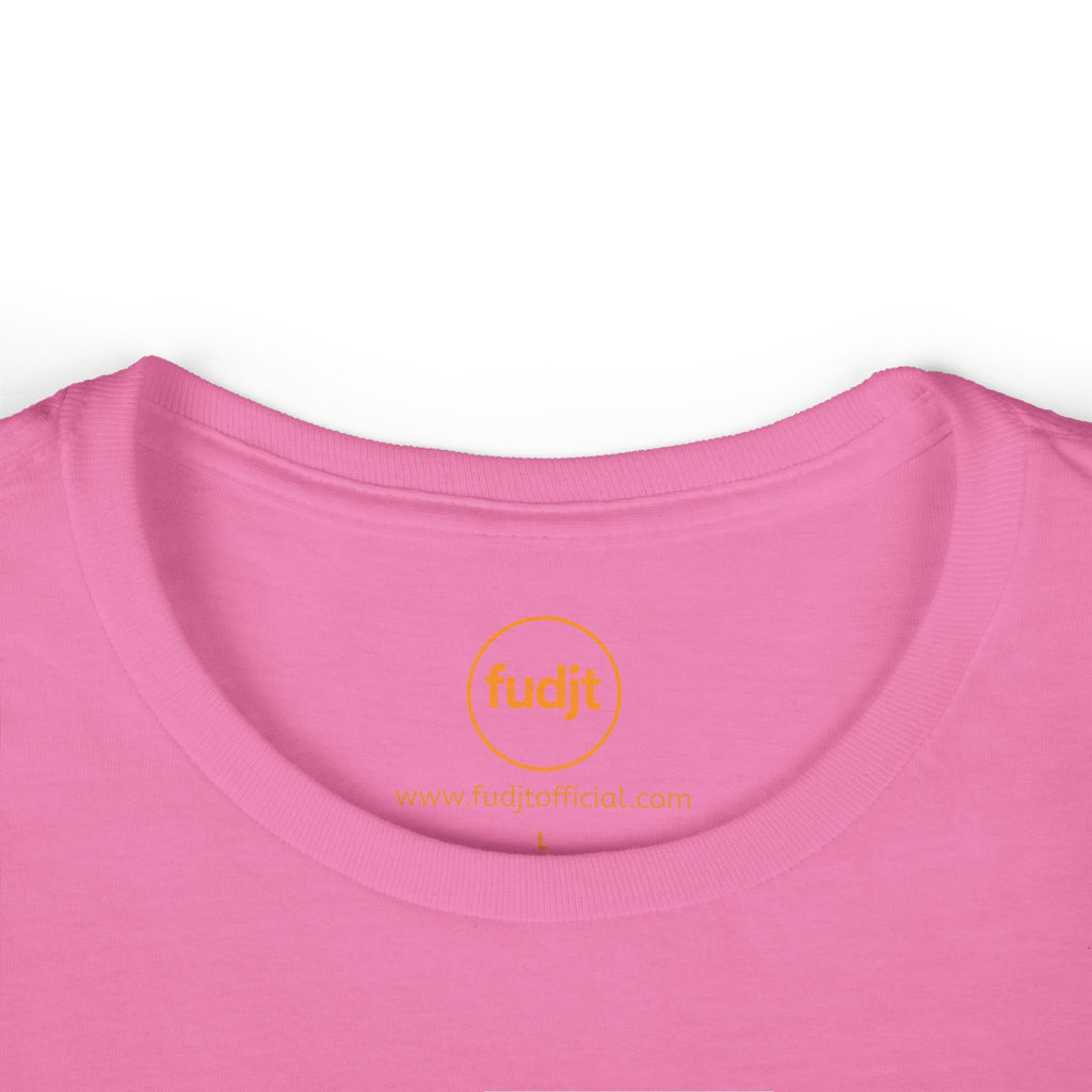 Orange fudjt Circle Women's Comfy Stylie Tee | 12 Colors