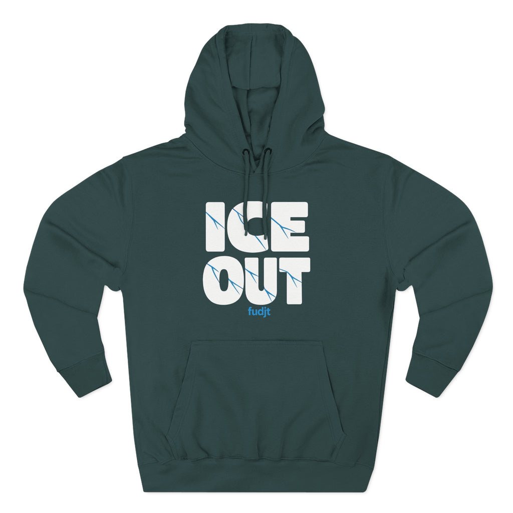 ICE Out fudjt Hoodie – Premium Fleece Pullover | 14 Colors
