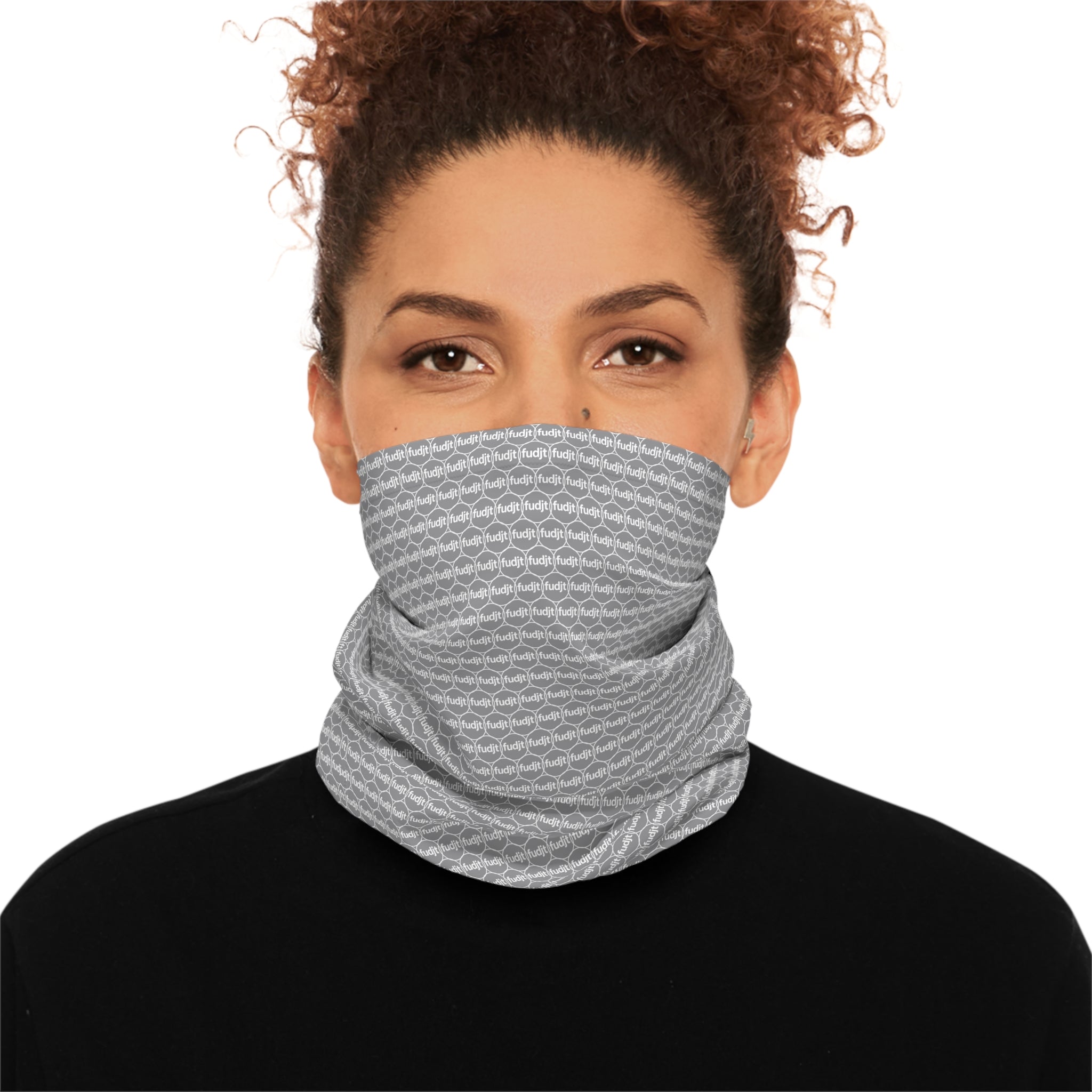 Gray fudjt Unbroken Chain .5 Neck Gaiter