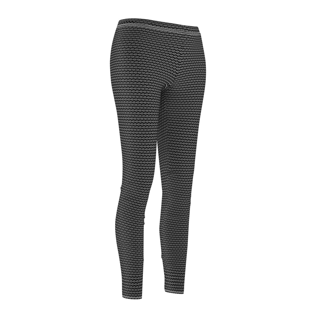 Black & White fudjt Unbroken Chain .5 Casual Leggings - view 4