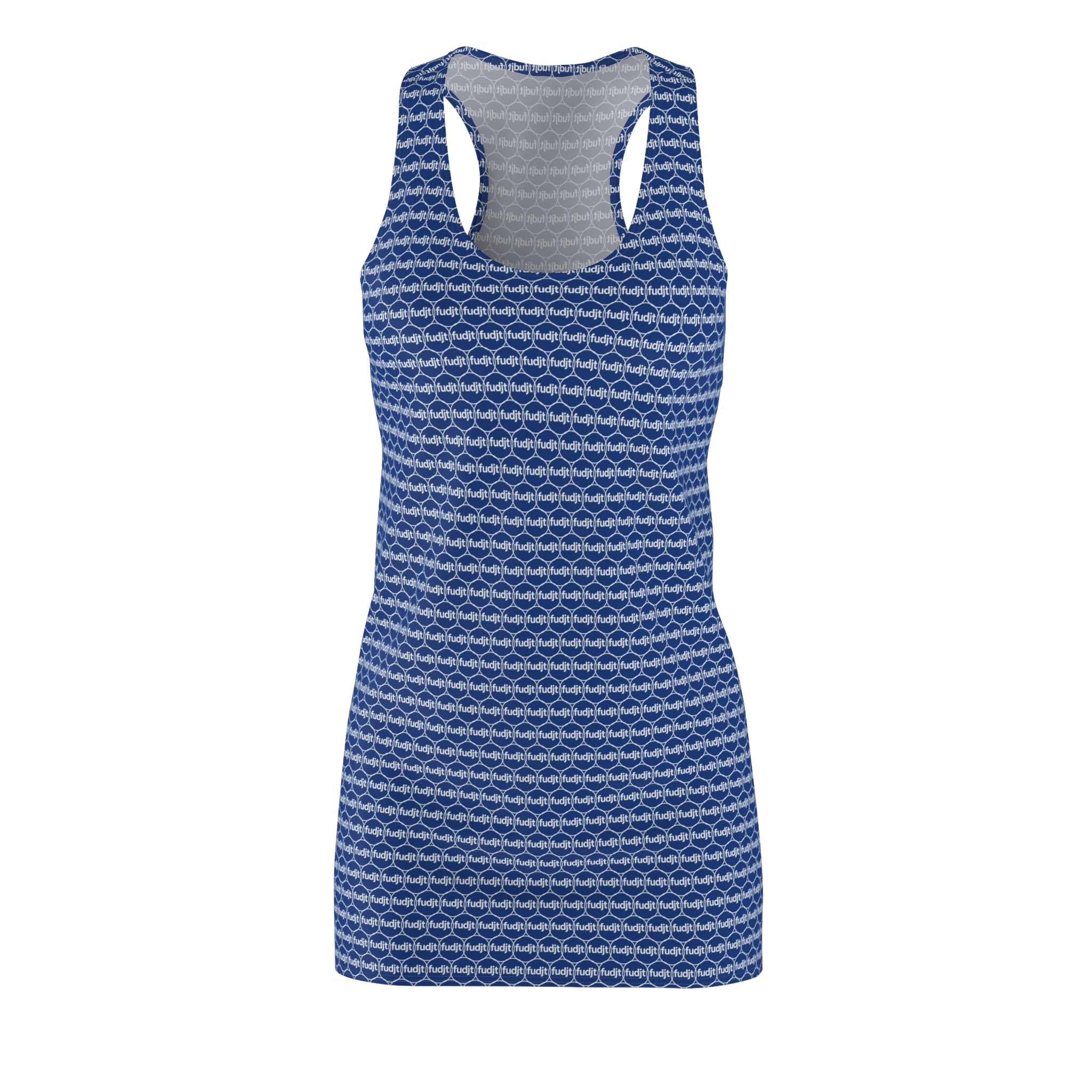 Dark Blue fudjt Unbroken Chain 1.25 Chic Racerback Dress