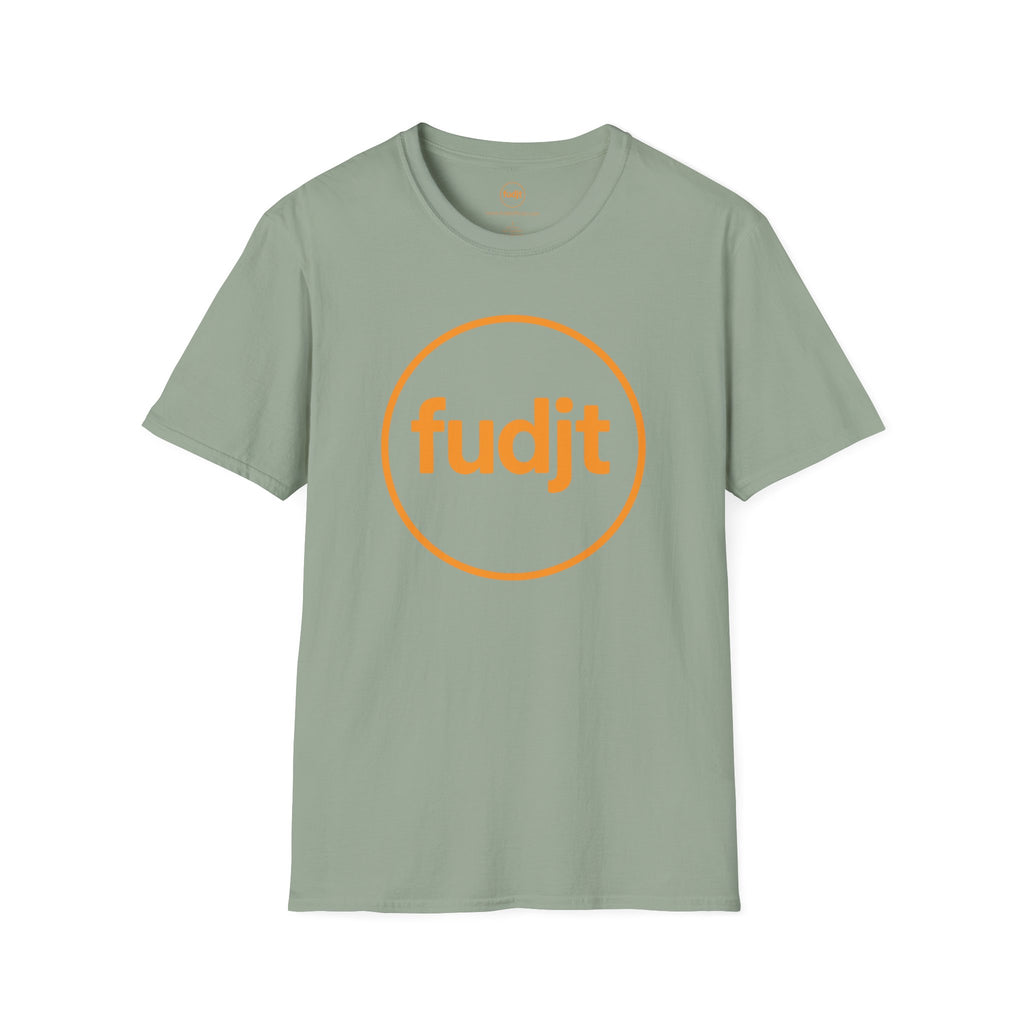 Orange fudjt Circle Everyday Style Tee | 14 Colors