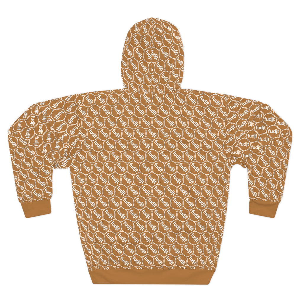 Light Brown fudjt Unbroken Chain Hoodie | All Over 2.5-45