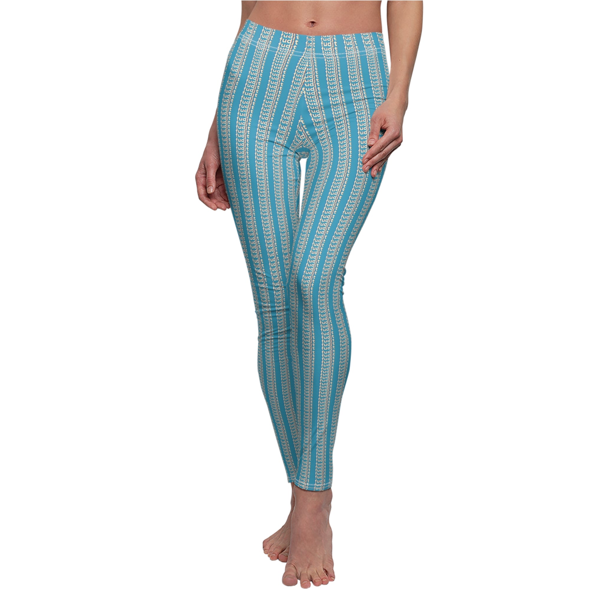 Turquoise fudjt Blindside 1.25 Leggings