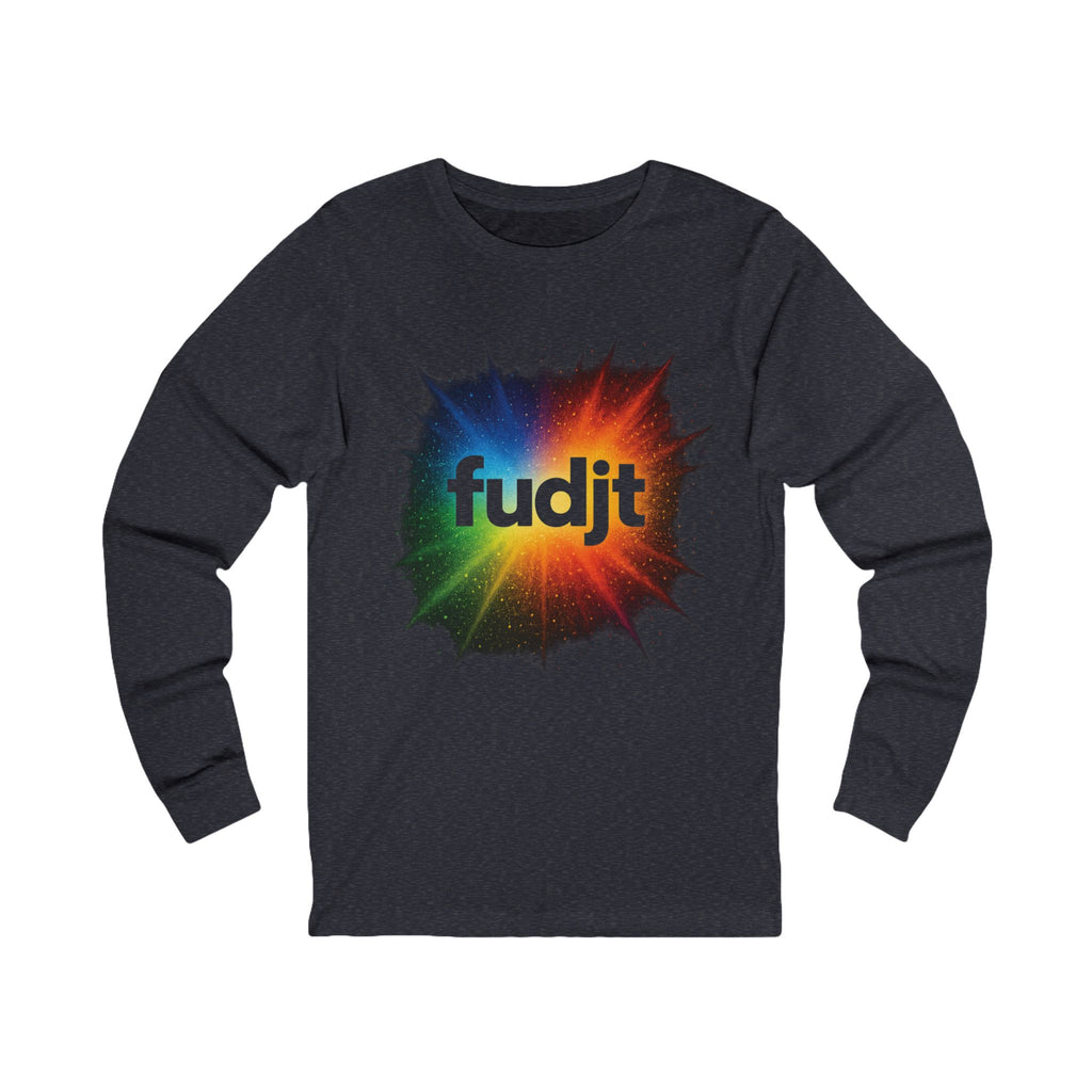 fudjt Burst of Empowerment Long Sleeve Tee | Universally Made for You | 12 Colors