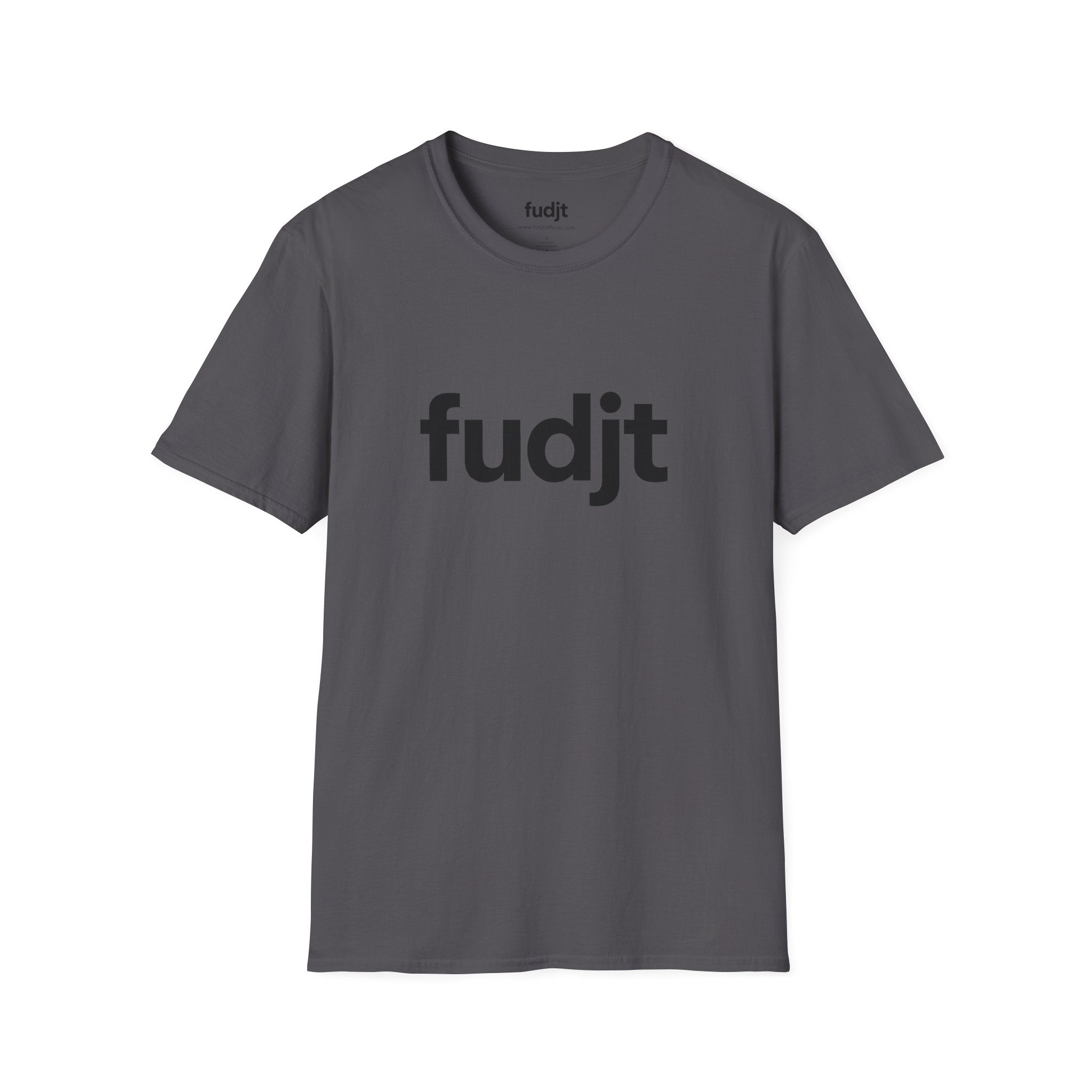 fudjt Everyday Style Black logo Tee | 17 Colors