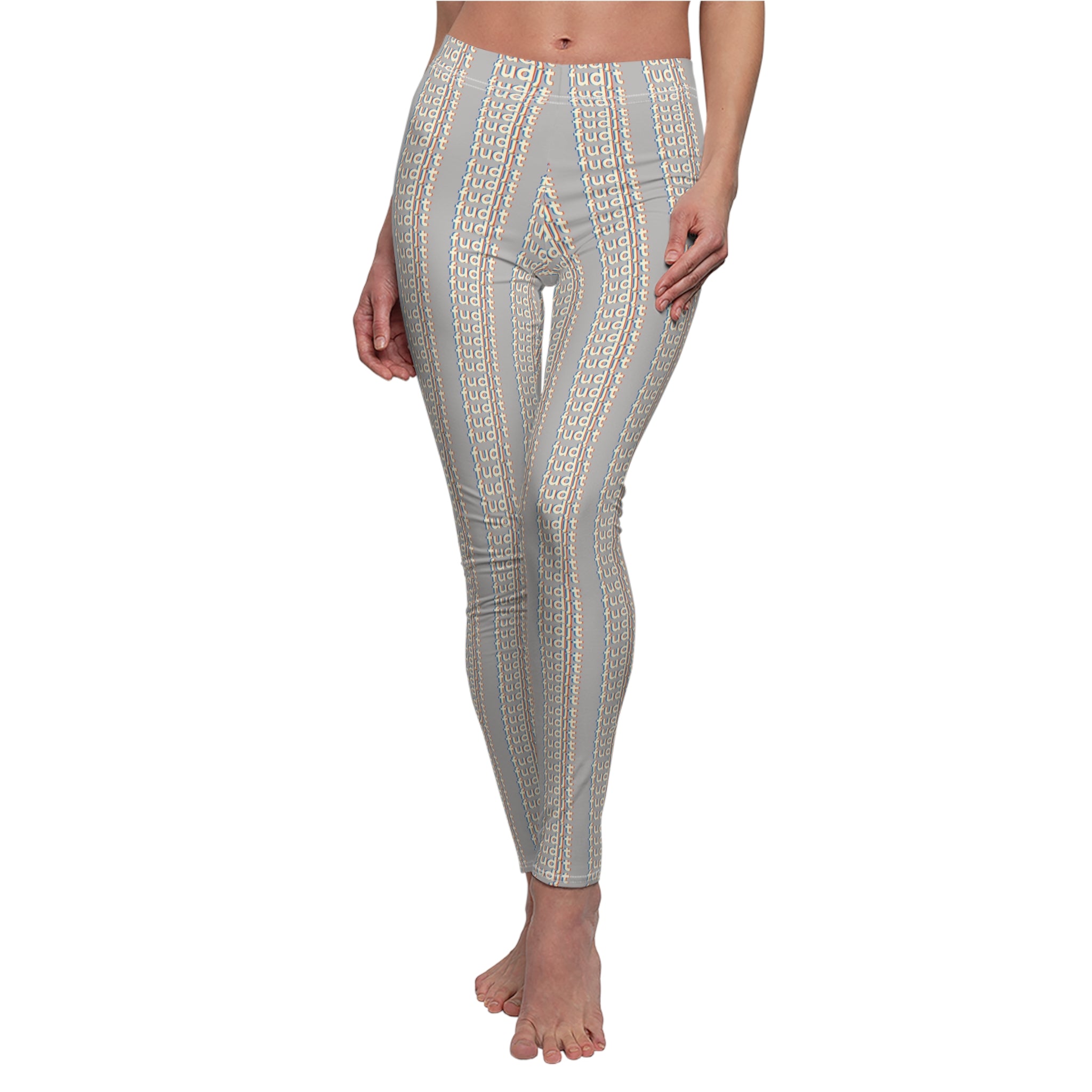 Light Gray fudjt Blindside 2.5 Leggings