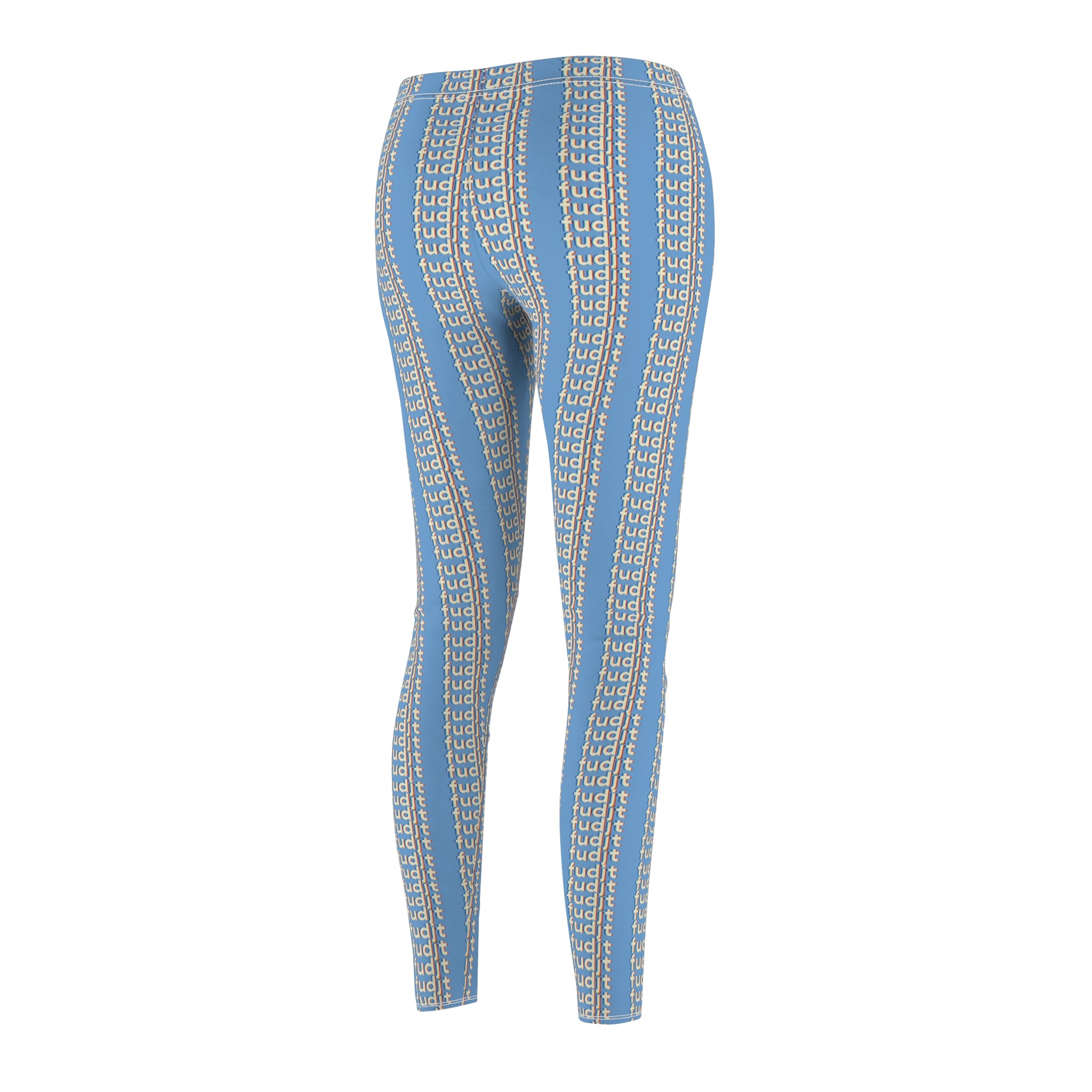 Light Blue fudjt Blindside 2.5 Leggings