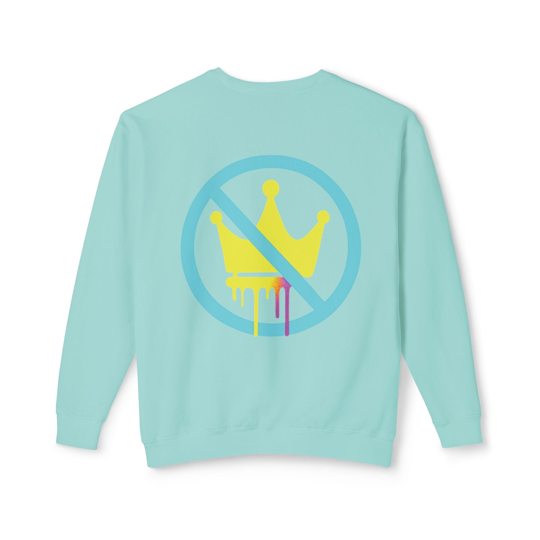 Rebel Loon fudjt Crewneck Sweatshirt – Graphic Loon Design, No Crowns Back | 6 Colors
