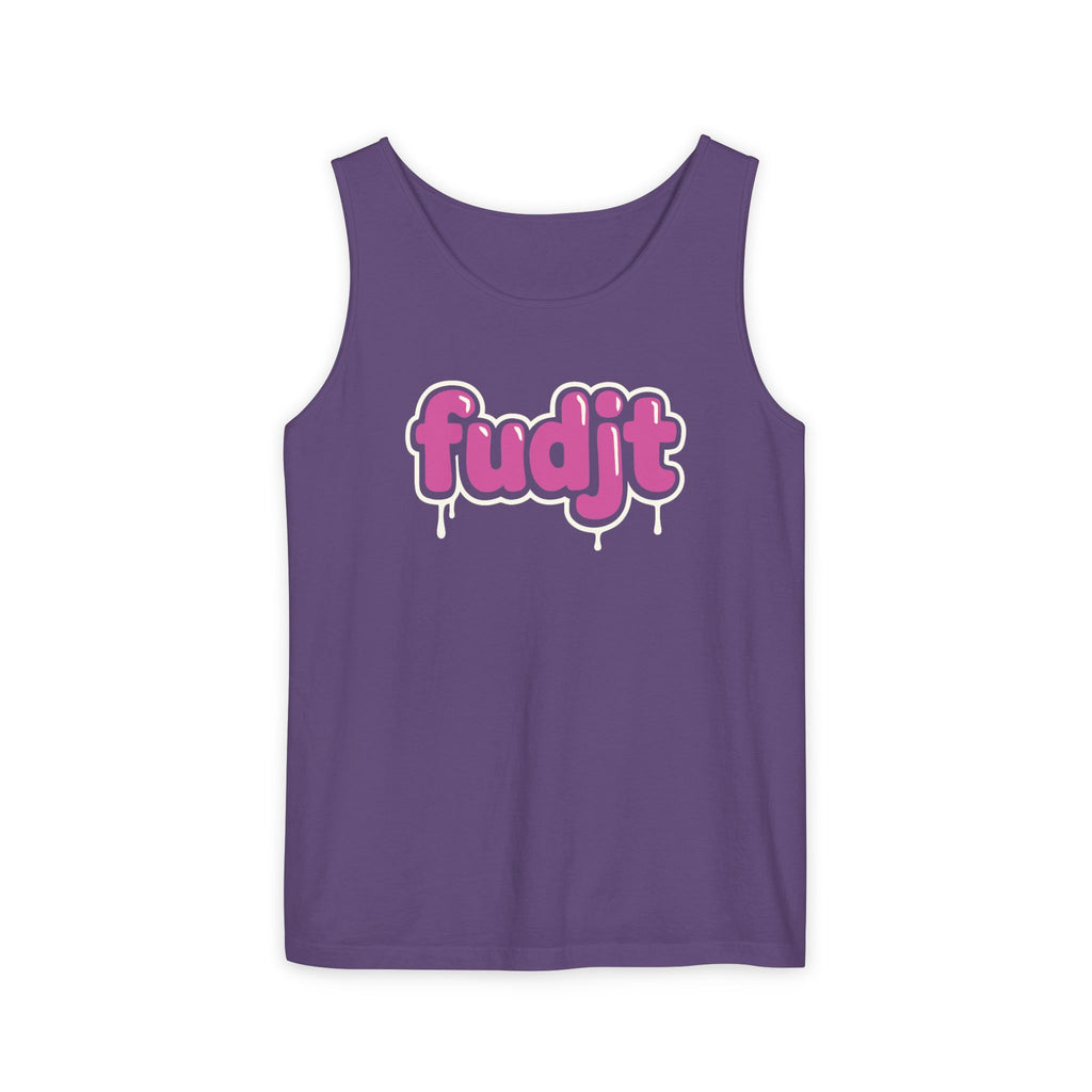 Pink Drip fudjt Long Tank Top | 16 Colors