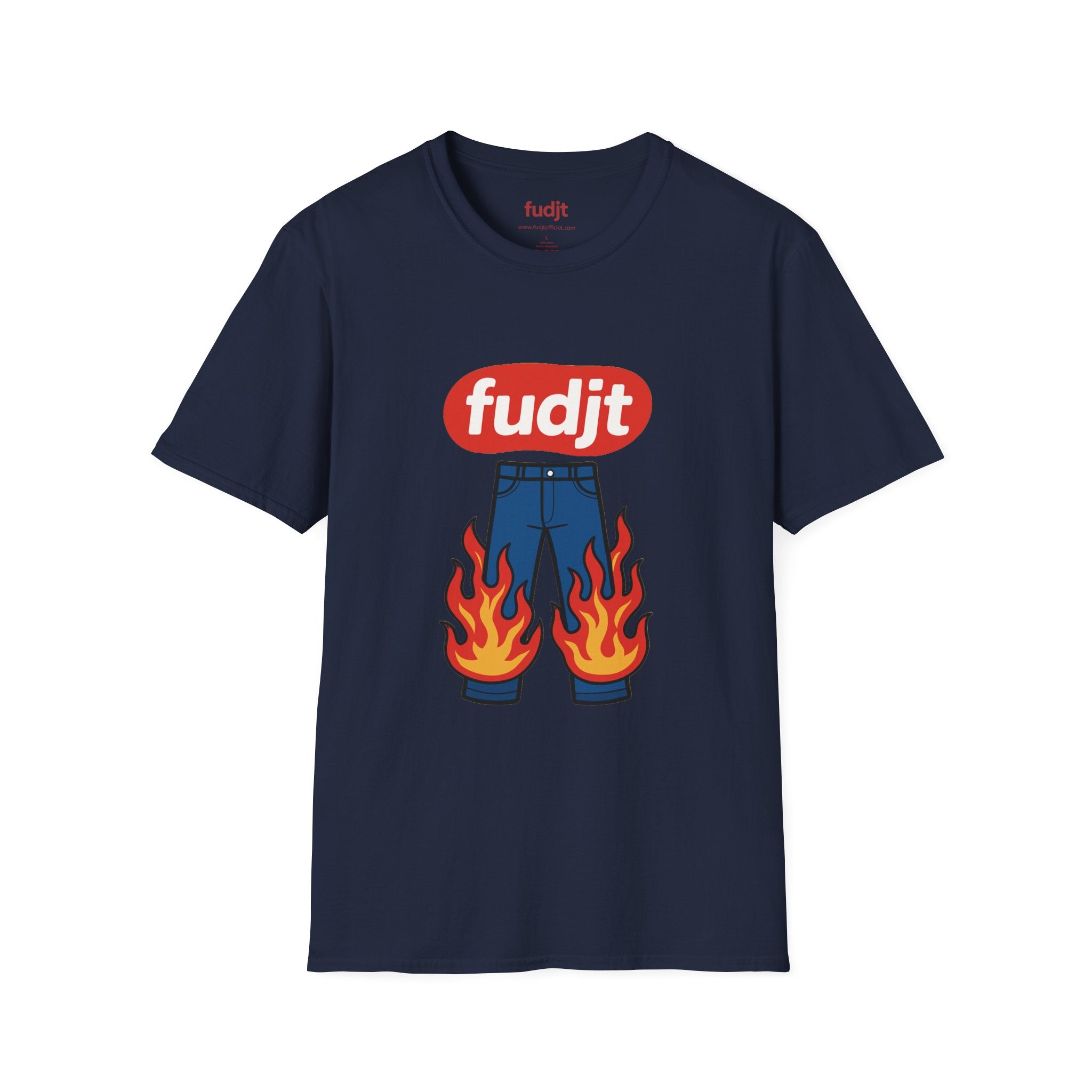 fudjt Pants On Fire Everyday Style Tee | 14 Colors