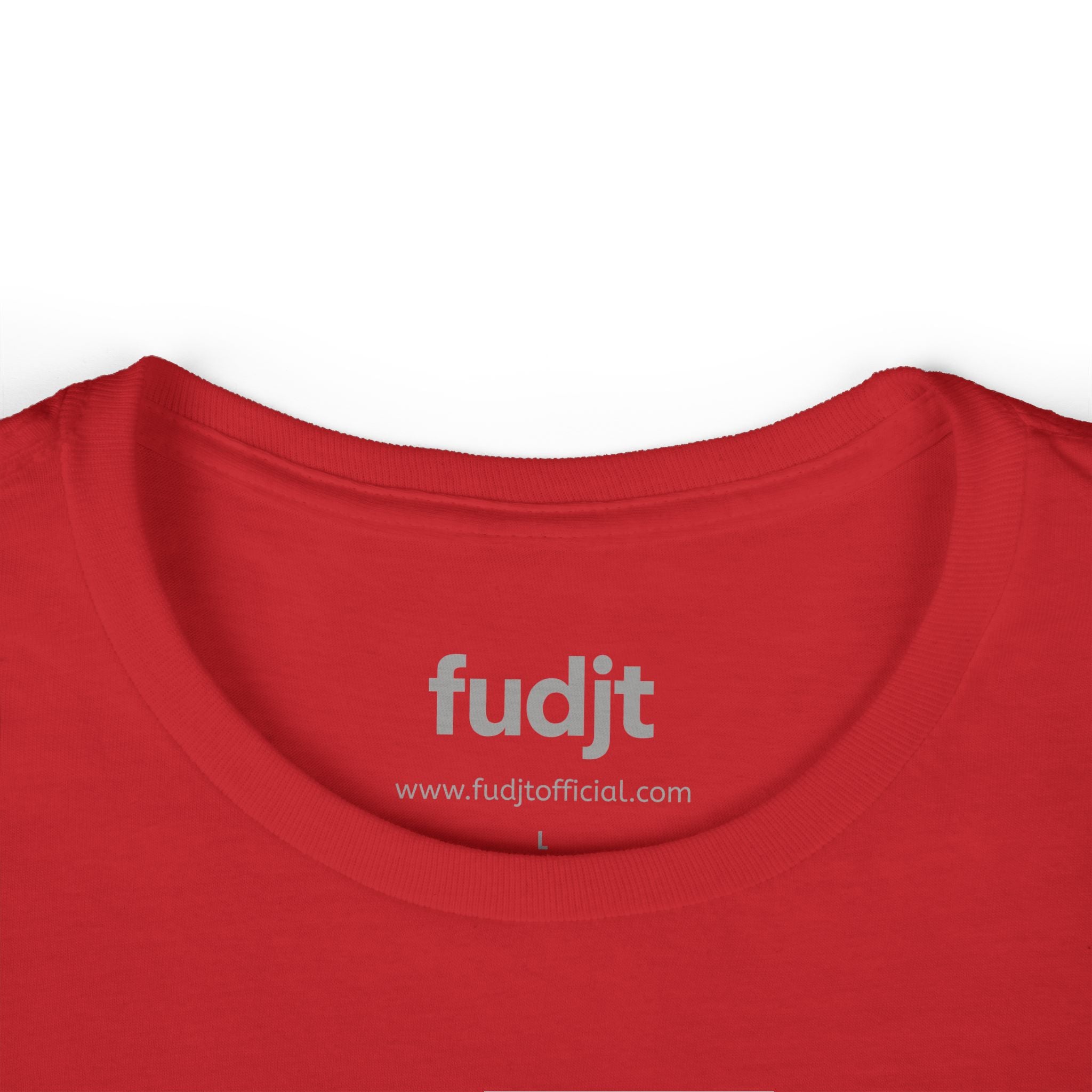Women's Gray fudjt logo Comfy Stylie Tee | 12 Colors