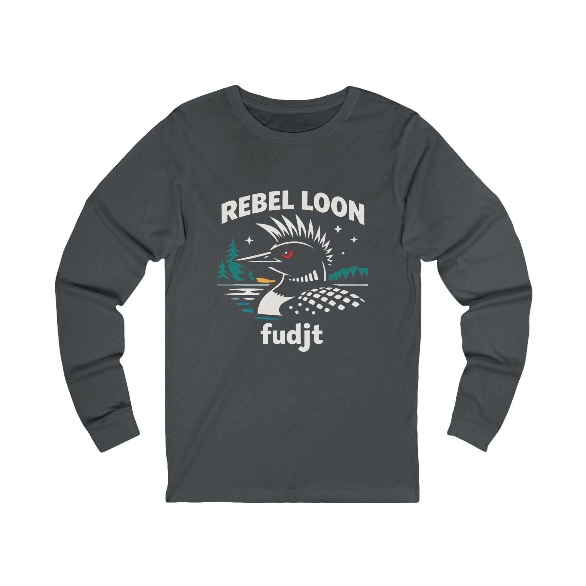 fudjt Rebel Loon Naturescape Long Sleeve Tee | 11 Colors