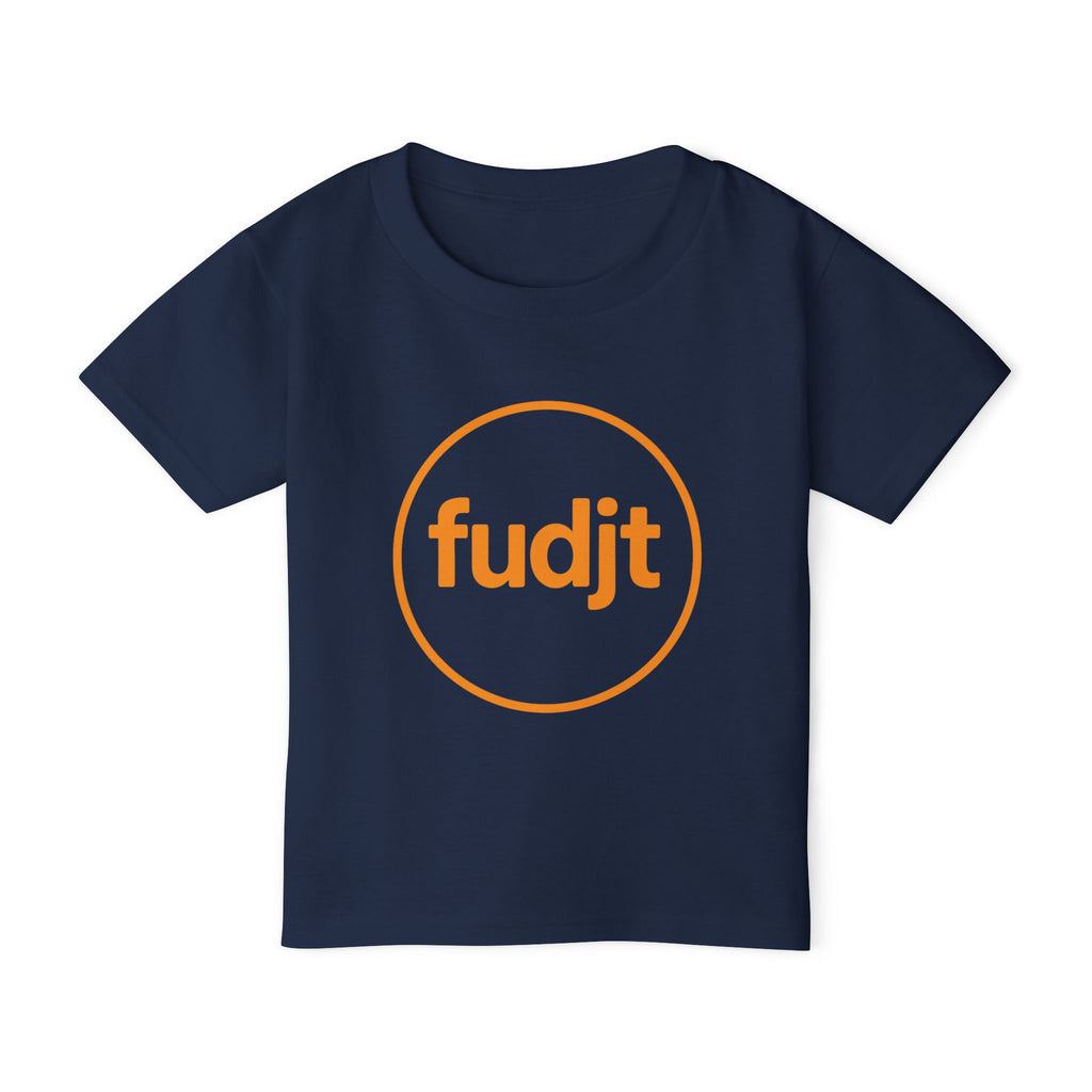 Orange fudjt Circle Toddler Tee | 7 Colors