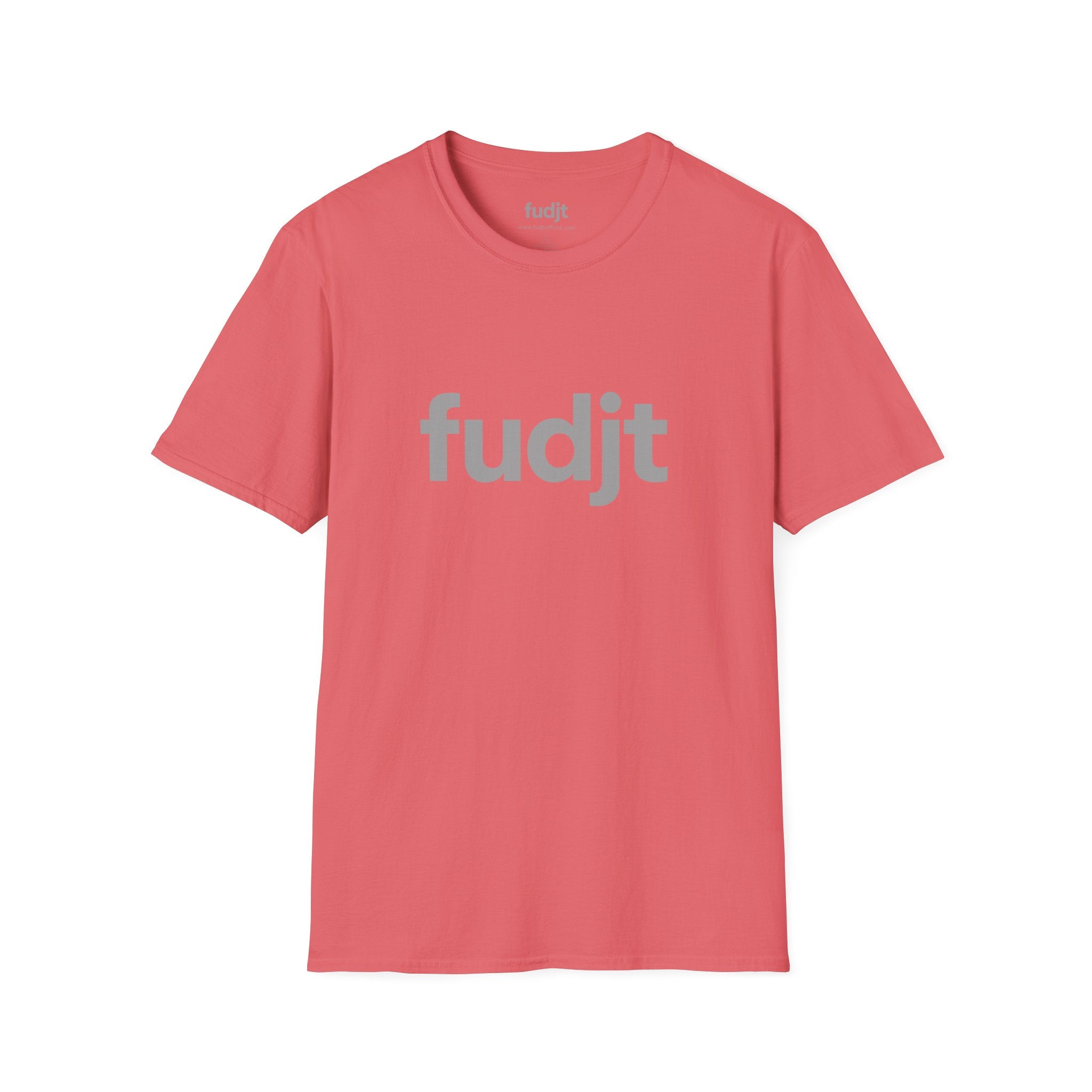 fudjt Everyday Style Gray logo Tee | 16 Colors
