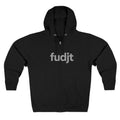 Zip Hoodie with Gray fudjt Design | Cozy Everyday Comfort | 8 Colors