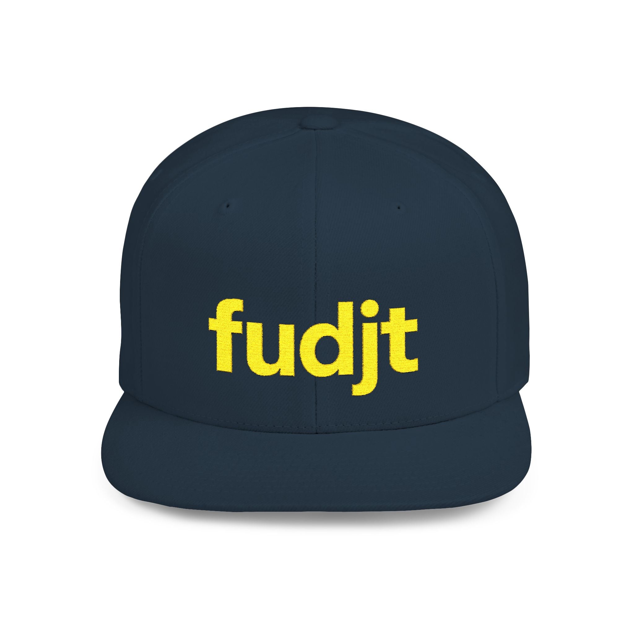 Stylish Flat Bill Snapback Gold fudjt Streetwear Logo Cap | 11 Colors
