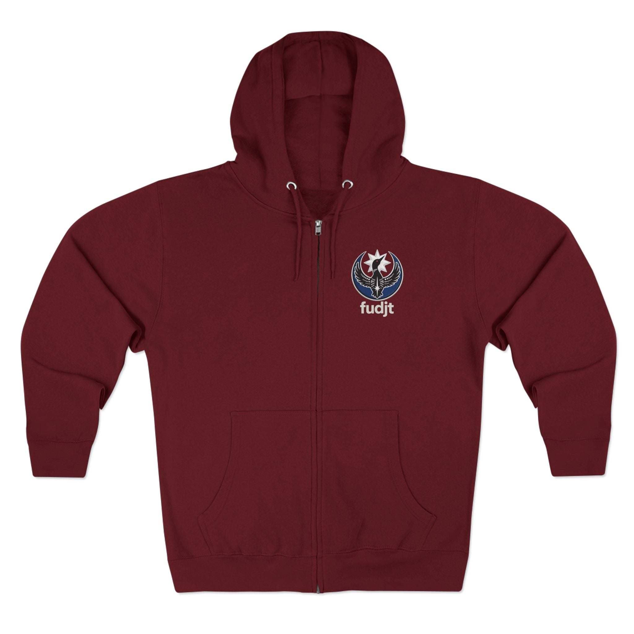 MN Rebel Loon Especial fudjt Zip Hoodie | Front & Back Graphic | 7 Colors