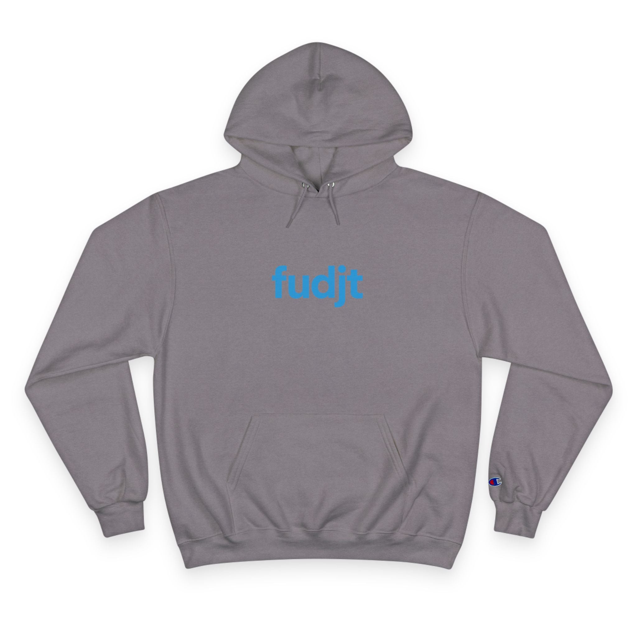 Monster Power Champion Hoodie - Retro Godzilla | fudjt vs. The Machine | Blue fudjt | 7 Colors