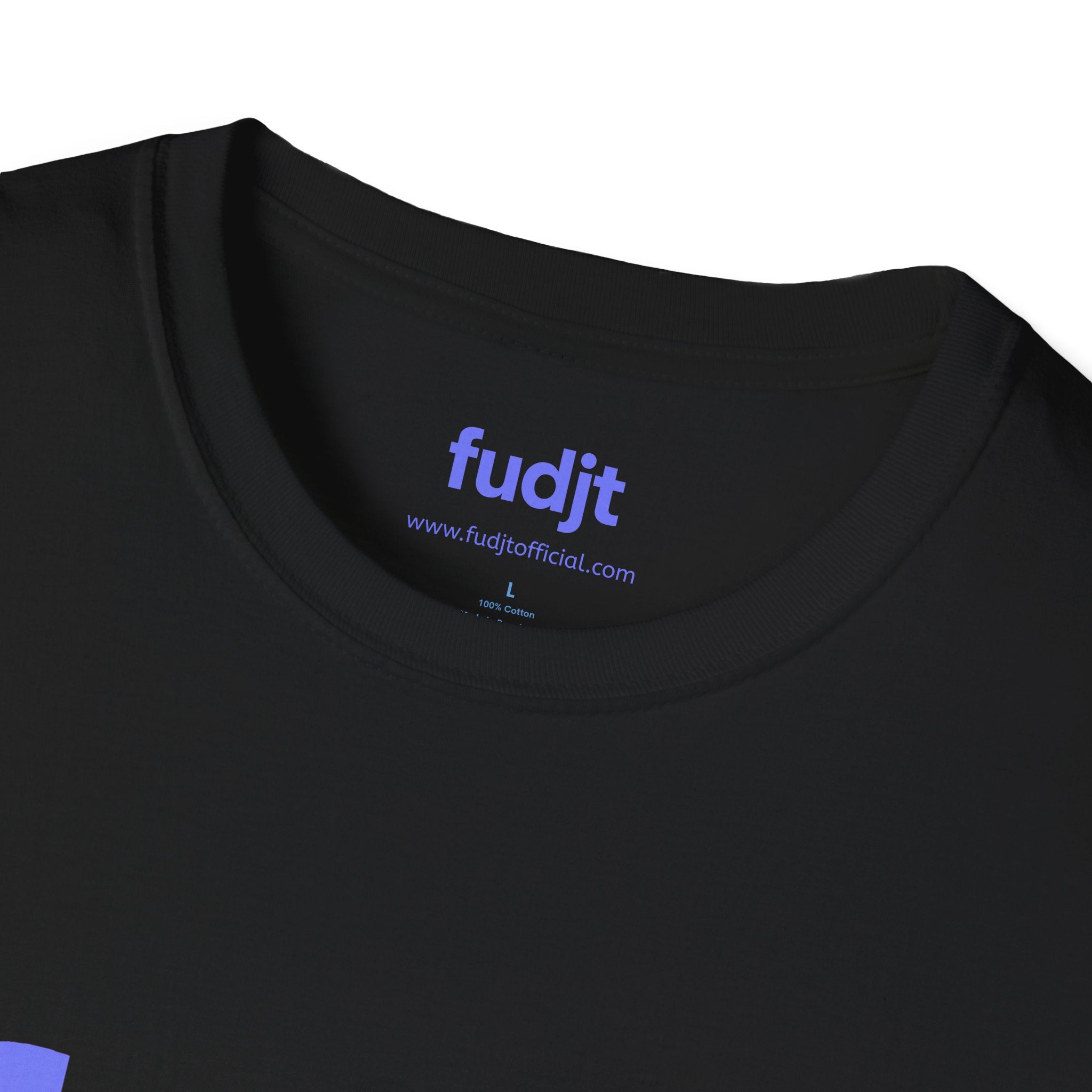 fudjt Everyday Style Light Blue logo Tee | 16 Colors