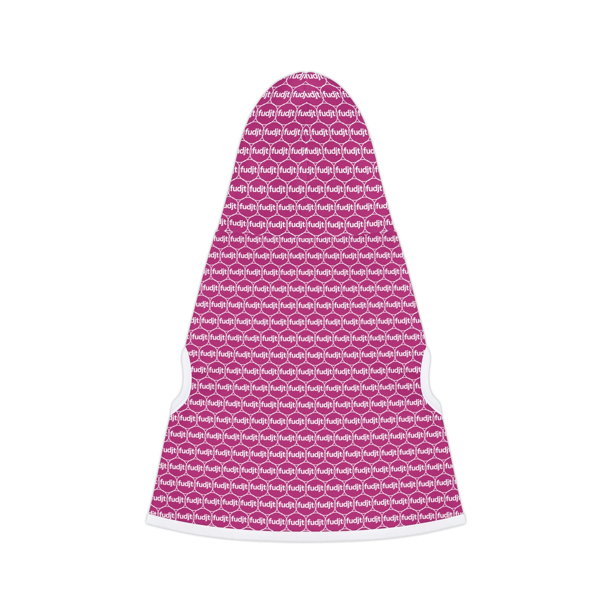 Pink fudjt Pet Hoodie | Unbroken Chain 1.25 | 7 Sizes