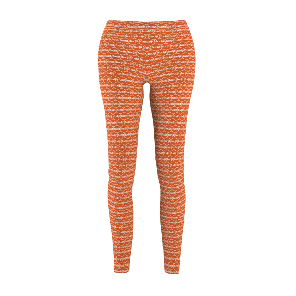 Orange fudjt Unbroken Chain 1.25 Casual Leggings