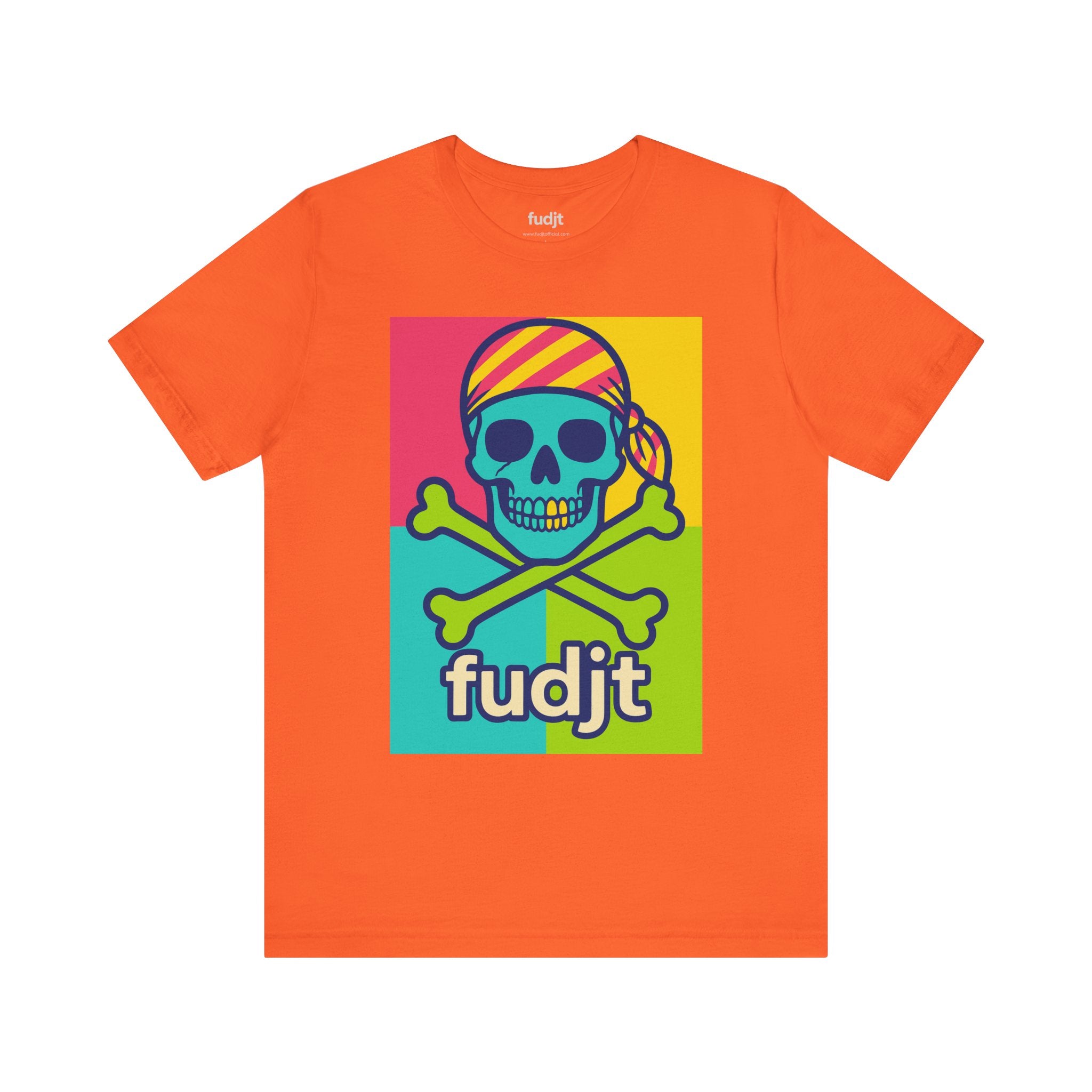 Fudjt "Booty" Skull and Crossbones Tee | 6 Colors