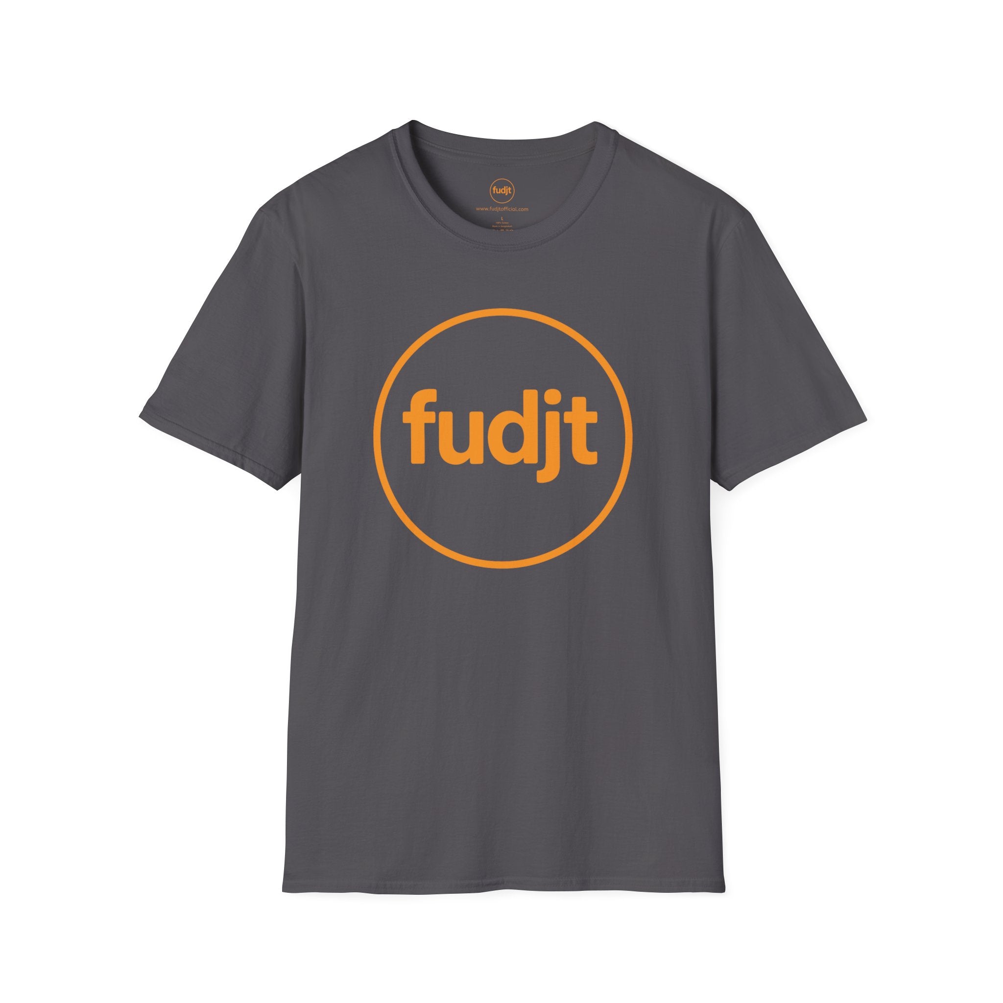 Orange fudjt Circle Everyday Style Tee | 14 Colors
