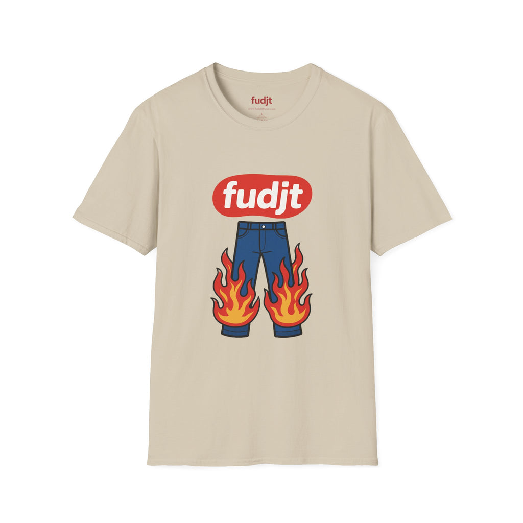 fudjt Pants On Fire Everyday Style Tee | 14 Colors