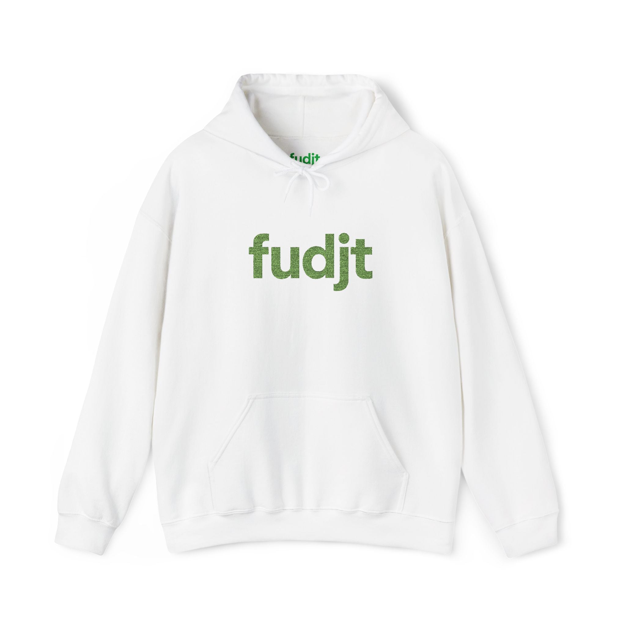 Green fudjt Embroidered Heavy Blend Hooded Sweatshirt | 15 Colors | Stand For Something