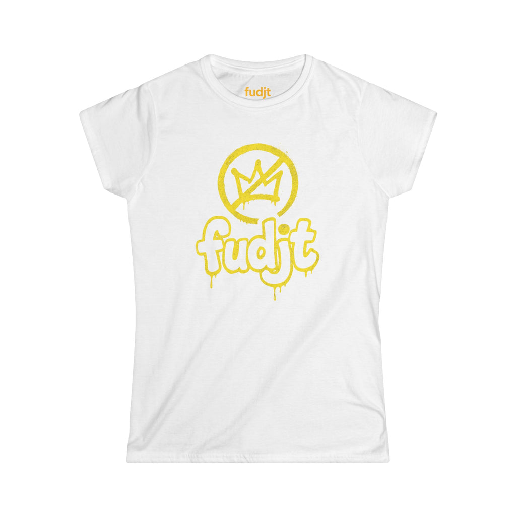 Women's Golden fudjt No Kings Comfy Stylie Tee | 11 Colors