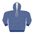 Dark Blue fudjt Unbroken Chain Hoodie | All Over 2.5-45