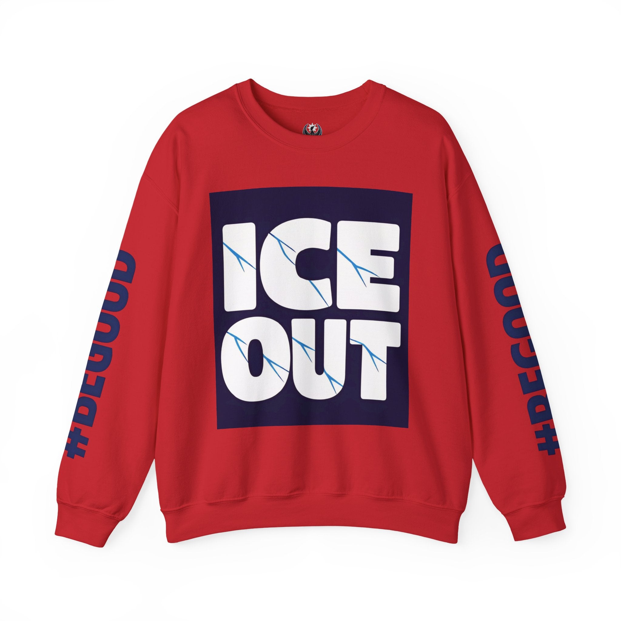 Ice Out Crewneck Sweatshirt — #PRETTIGOOD Graphic Pullover | 10 Colors