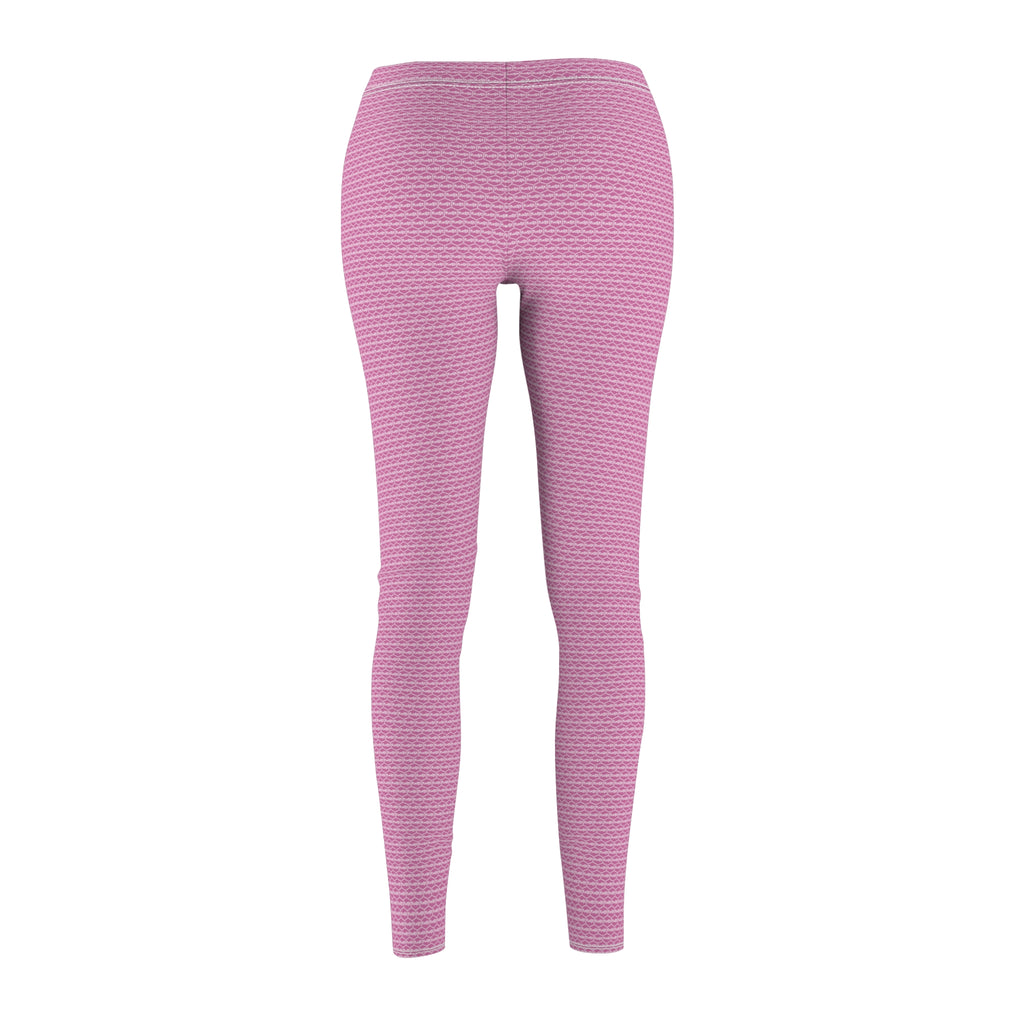 Light Pink fudjt Unbroken Chain .5 Casual Leggings