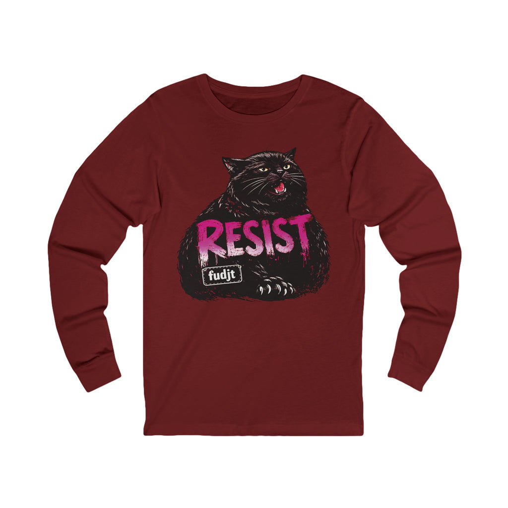 fudjt Resist Long Sleeve Tee | Black Pussycat | 13 Colors