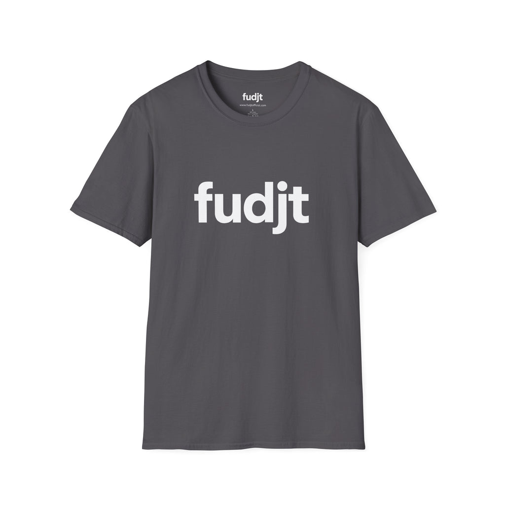 fudjt Everyday Style White logo Tee | 14 Colors