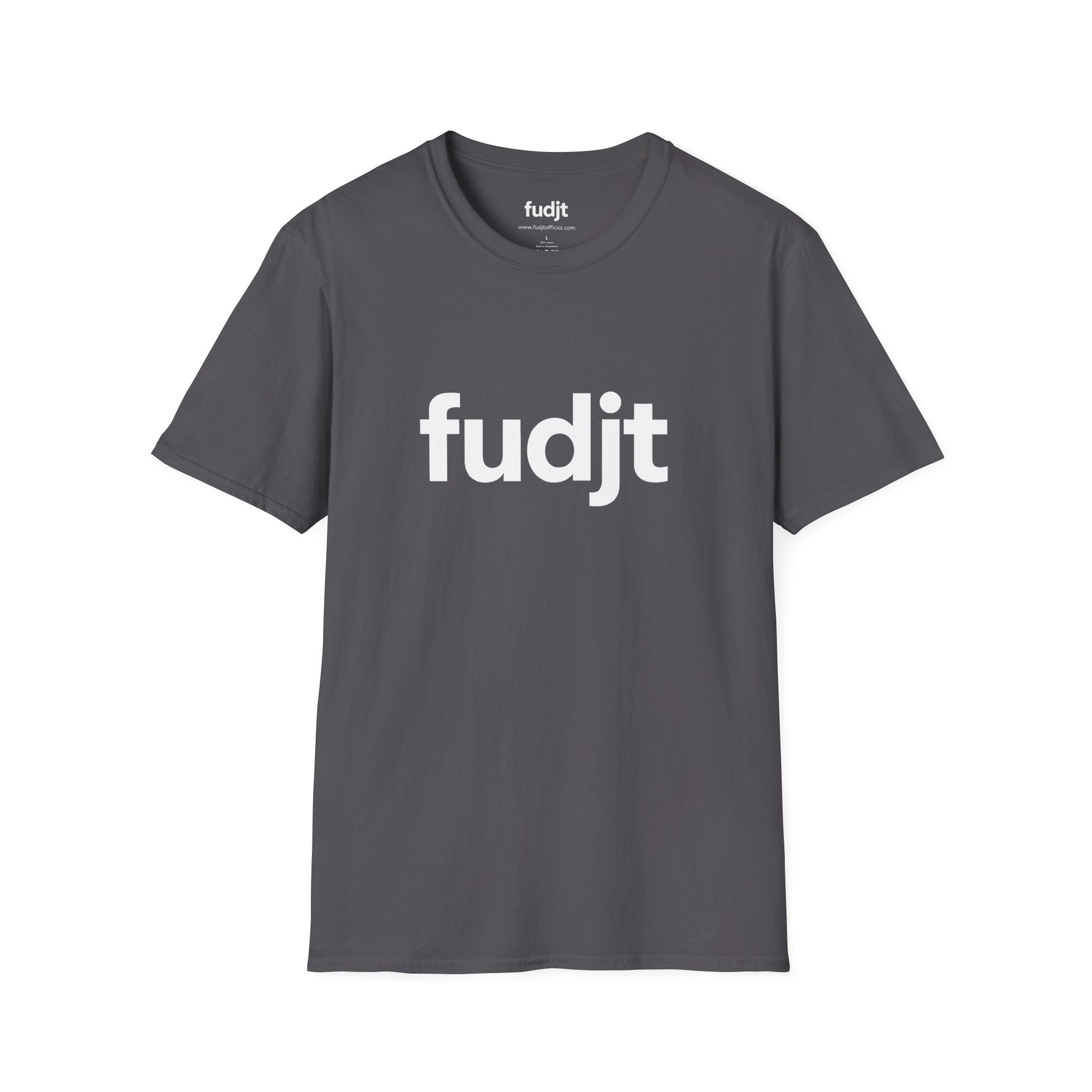 fudjt Everyday Style White logo Tee | 14 Colors