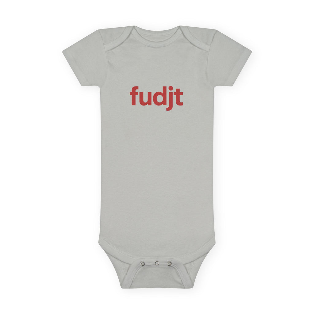 Red fudjt Logo Baby Onesie | 4 Colors