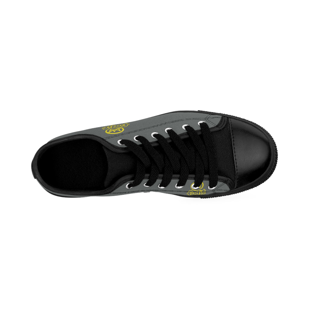 Dark Gray Golden fudjt No Kings Street Style Sneakers | Women & Girls 1.5 Low Top