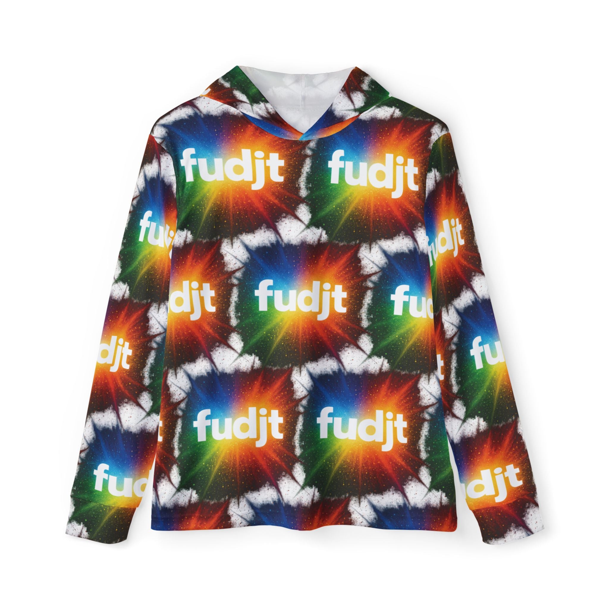 All Over fudjt Burst Of Empowerment Warmup Hoodie | 10 Whiteground
