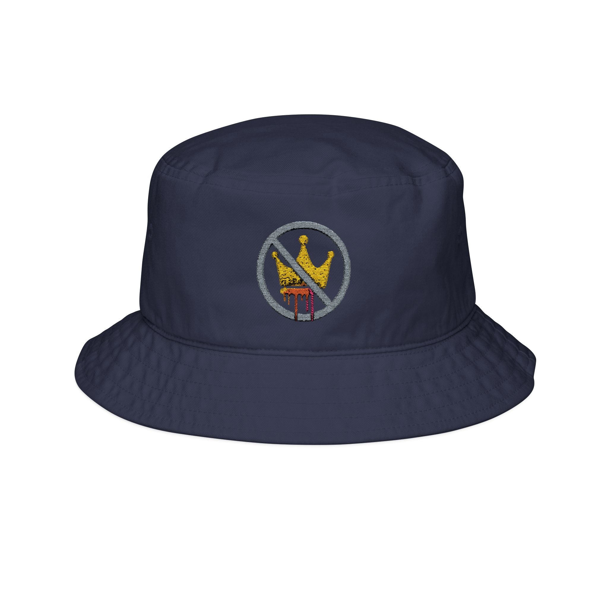 No Kings Embroidered Bucket Hat | 3 Colors