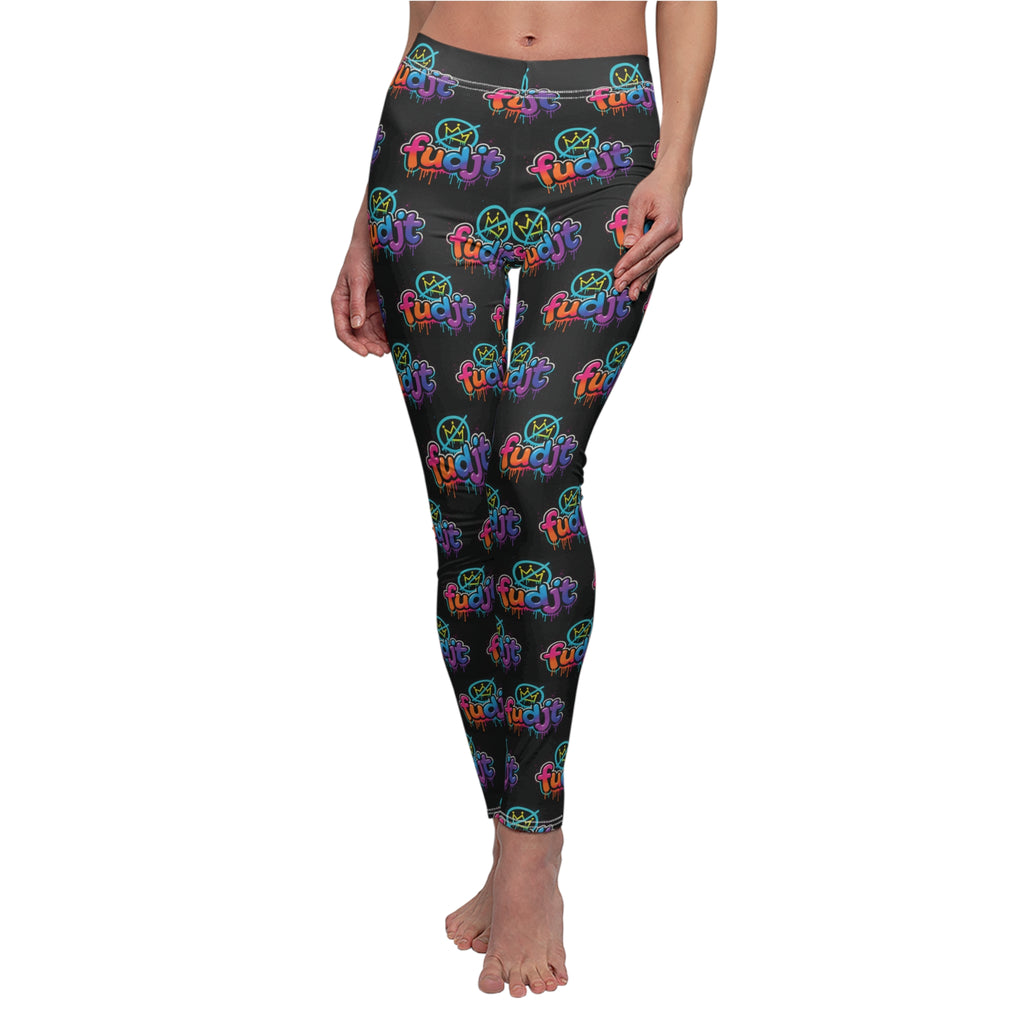 fudjt No Kings Clown Town 5 Leggings