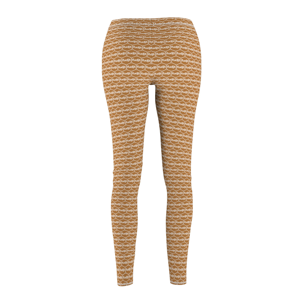 Light Brown fudjt Unbroken Chain 1.25 Casual Leggings
