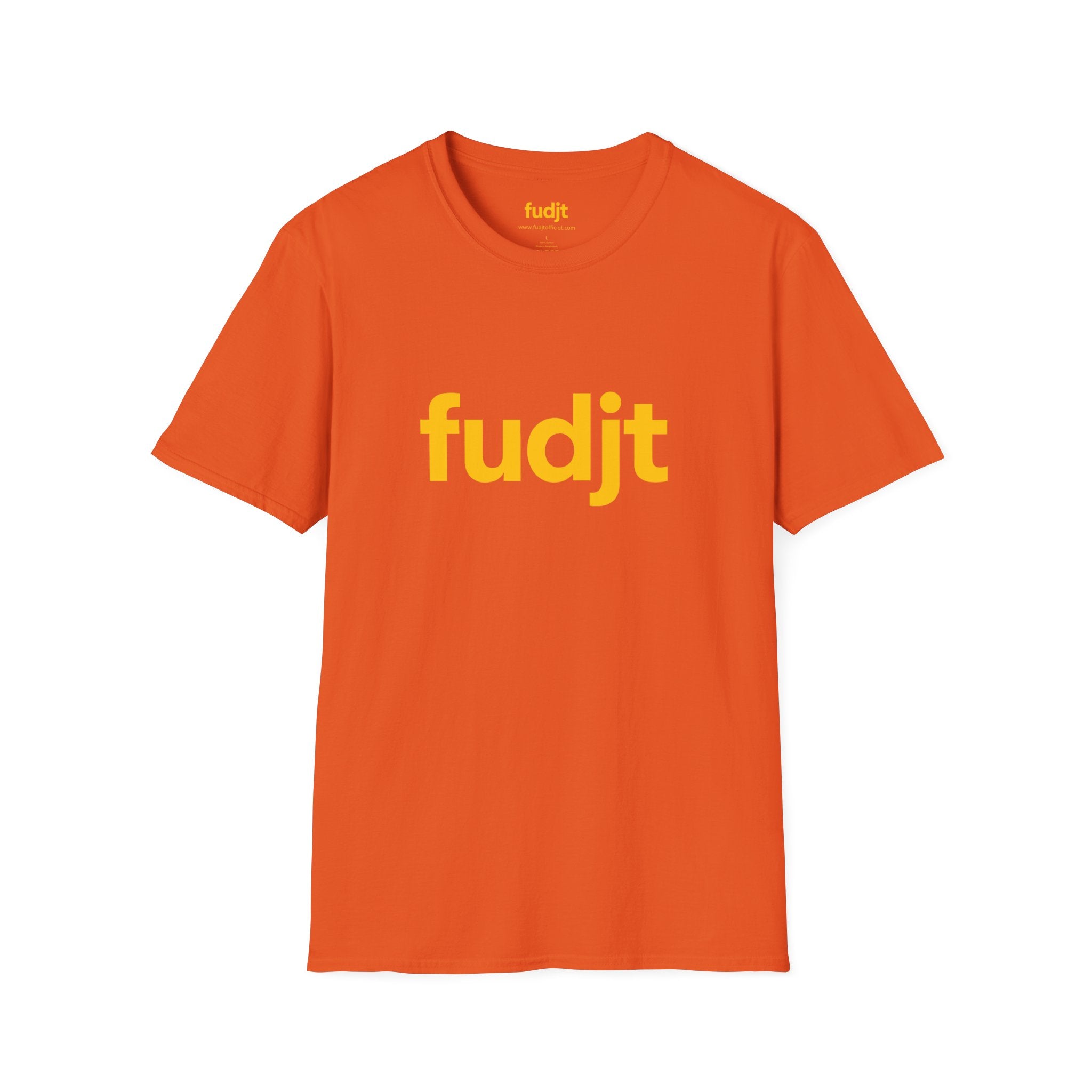 fudjt Everyday Style Gold logo Tee | 16 Colors