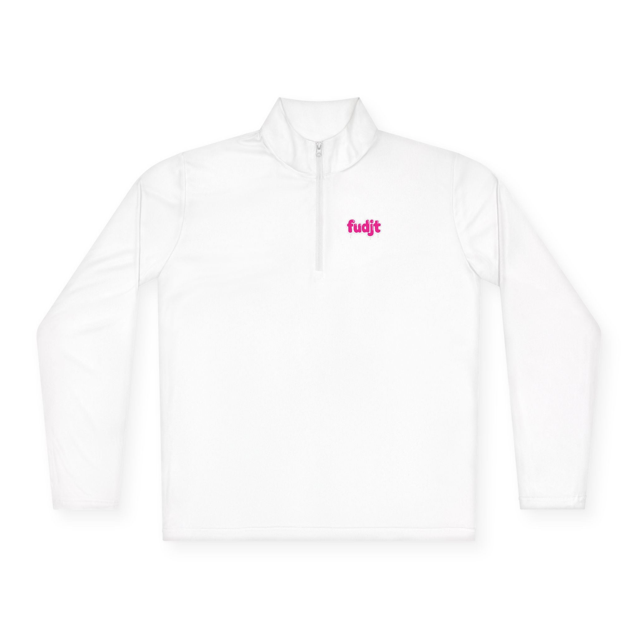 Quarter-Zip Performance Pullover | Pink Drip fudjt | Bold Backside | 7 Colors