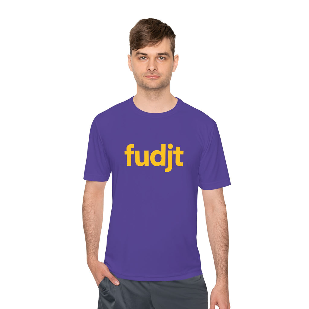 Golden fudjt design Moisture Wicking Performance Tee | 13 Colors