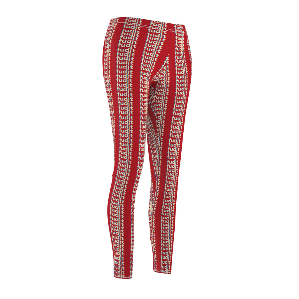 Dark Red fudjt Blindside 2.5 Leggings